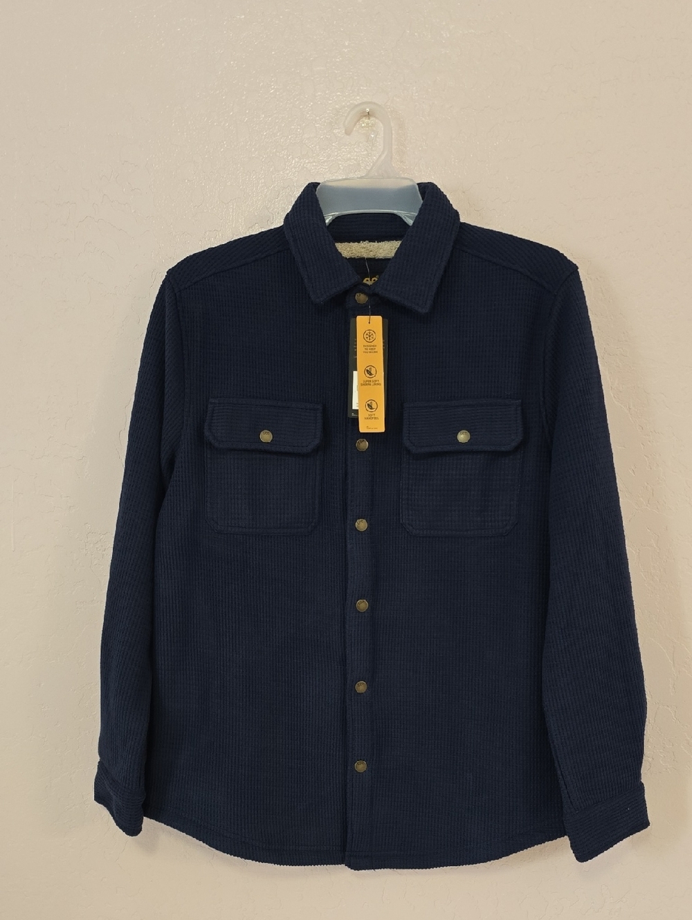 Lee Sherpa Lined Sweater Size: M